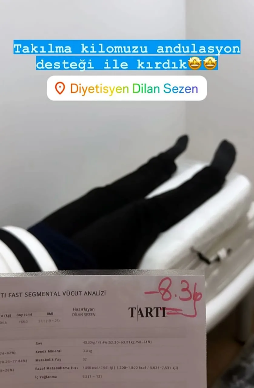 Diyetisyen Dilan Sezen - Andulasyon Terapi