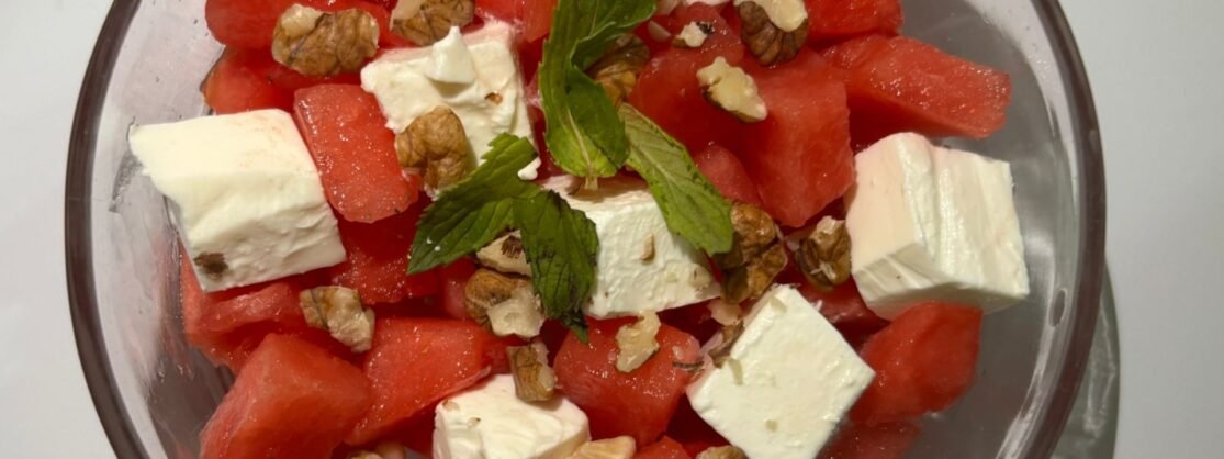 Karpuzlu Peynirli Salata