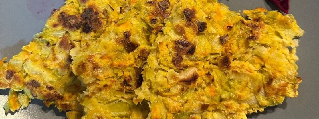 Tavada Pırasa Mücver